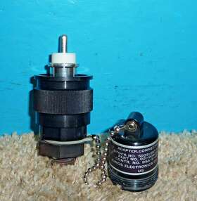 Kv-99-19 Kings Lc M To N F Coaxial Adapter Milspec Very Good Condition Kv-99-19 Kings Lc M To N F Coaxial Adapter Milspec Very Good Condition