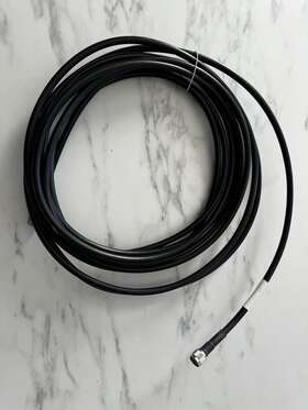 Ksr400-nm-nm-15.24m Kingsignal Usa Made 50ft Lmr-400-ksr400 Coaxial Ultra Low Loss Cable N Type Male Connector
