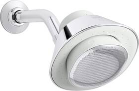 K-28238-gka-cp Kohler 28238-gka-cp Moxie Alexa Enabled Showerhead Bluetooth Shower Speaker And Rad
