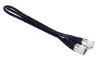 Kpp8x1-b Kalibur Foot Black Coax Cable Assembly With Molded Co