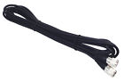 Kpp8x20-b Kalibur Foot Black Coax Cable Assembly With Molded