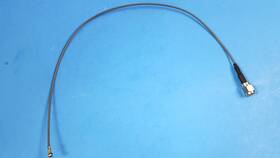 Ksm 1192-12 One Pc- Cable Assembly Coaxial Sma To H.f.l 1.27mm Od 12 Inch