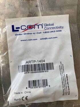 Artp-1404 L-com Crimp Plug For Cable - Buy More And Save