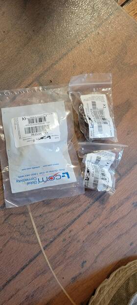 Axa-nfnfb2 L-com 3 Pack Of New Axa-nfnfb&2 Coaxial Bullet Adapter Type N-female Bulkhead