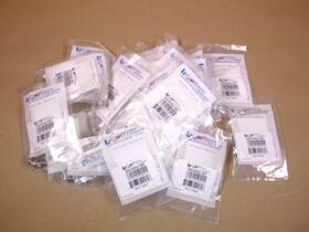 Bac836a-58p L-com Lot Of 30 Coaxial Crimp Connector 50 Ohm Plenum Rg58u