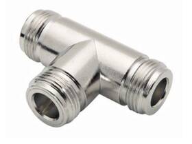 Bn133 L-com Lot Of 2 - Connector Coaxial Adaptor N Female /female / Bn133 L-com Lot Of 2 - Connector Coaxial Adaptor N Female /female /