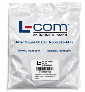 Cc-nmnm-t025 L-com 25ft N Male To Rf Coax Cable 50 Ohm Low Loss Antenna