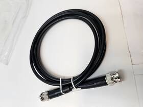 Cc58c-5 L-com Global Qty 2 Rg58c Coaxial Coax Cable Bnc Male / 2.0 Ft