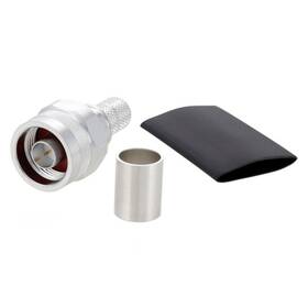Ez-400-nmh-75-x-lc L-com / Infinite Electronics - 75 Ohm N Male Connector