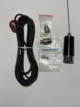 Larsen & Amphenol Pctel Mlb2700 Coaxial Cable Nmokhfud Nmo Hi Freq Mount 17ft Rg-58 And 4ft Antenna