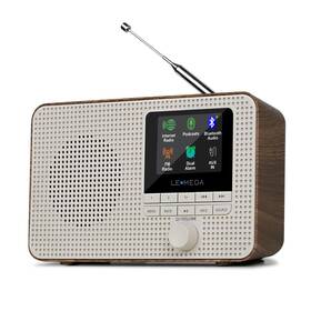 Lemega 779584903235 Ir1 Portable Wifi Internet Radio Fm Digital Bluetooth Speaker Dual Alar