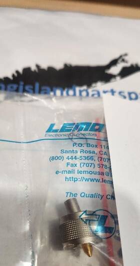 Agh.00.250.ntl Lemo Conn Adapt Jack To Uhf Plug Agh.00.250.ntl Lemo Conn Adapt Jack To Uhf Plug