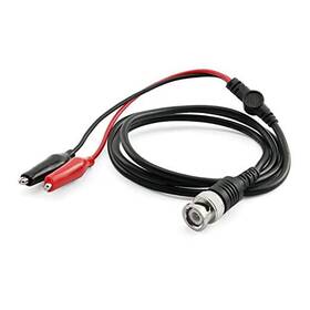 Bnctoclip-1 Longdex 1-pack Oscilloscope Accessories Bnc Male Plug Q9 Connector To Dual Alligator
