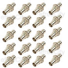 Lot Bnc 20pcs Connectors Cctv Coupler Mount Female Panel Lot Bnc 20pcs Connectors Cctv Coupler Mount Female Panel