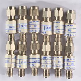 2082-6175-26 Macom Lot Of 12 26db Sma Coaxial Attenuator