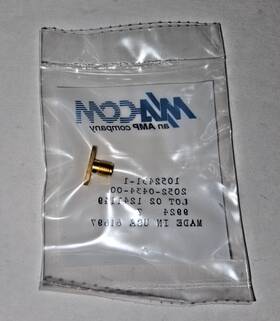2052-0434-00 Macom / Amp M/a-com Sma Jack Straight Panel Mount Connector