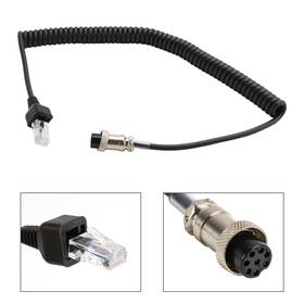 E002-a129 Madhornets Mh-31b8 Microphone Cable For Yaesu Ft847 Ft920 Ft950 Intercom E002-a129 Madhornets Mh-31b8 Microphone Cable For Yaesu Ft847 Ft920 Ft950 Intercom