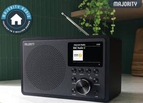 1000002957 Majority Internet Radio For Home With Wifi And Am/fm Dsp Speaker Perfect Bedroom