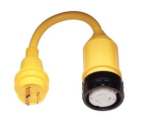 Marinco 066511447437 Pigtail Adapters 30a 125v To 50a