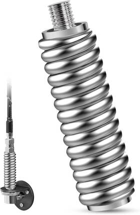 Ss-3h Marketty 757255181359 Cb Antenna Spring Stainless Steel Heavy Duty Radio Mount