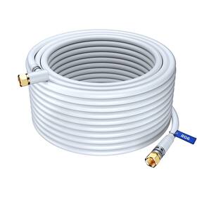Maximm 842113185096 Coaxial Cable Rg6 With A Right Angle 90 Connector 150 Ft Coax Ftype Triple Maximm 842113185096 Coaxial Cable Rg6 With A Right Angle 90 Connector 150 Ft Coax Ftype Triple
