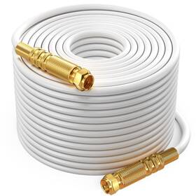 Rg-180sts-300whgd Maximm Rg6 Coaxial Cable - Quad Shielded 300ft / White Non-oxygen Copper Wire