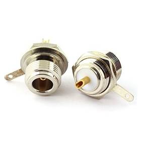 8541674554 Maxmoral 2pcs N Female Panel Mount With Nut Bulkhead Handle Solder Post