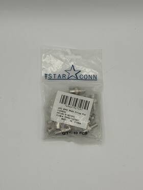 Rg59 Mdi Star Conn 769667927357 2pc Bnc Male Crimp For 10pcs Rg59 Mdi Star Conn 769667927357 2pc Bnc Male Crimp For 10pcs