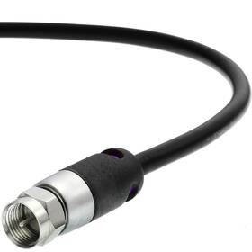 Mediabridge 813077014227 Coaxial Cable 3 Feet With F-male Connectors Dual Shielded - Flex Series