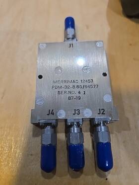 Pdm-32-8.8g Merrimac Pdm-32-8.8g/64577 12457 Rf Coaxial Military Grade Power Divider / 64577 Pdm-32-8.8g Merrimac Pdm-32-8.8g/64577 12457 Rf Coaxial Military Grade Power Divider / 64577