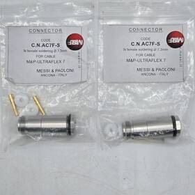C.n.ac7f-s Messi & Paoloni 2 M&p N Female Soldering 7 3mm Connectors For Ultraflex Cable