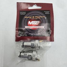Co.n.54m-s Messi & Paoloni 2 -messi&paoloni N Male Solderless Connector For 5 4mm/.212 Inch Cables