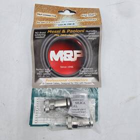 Co.n.7m-s Messi & Paoloni 2 -messi And N Male Solder Connectors 7 3 Mm/.287 Inch Cables