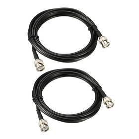 Rg58 Metallixity 639664430481 2pcs Coaxial Cable With Bnc Male To Connectors 50 Ohm 10 Ft Rg58 Metallixity 639664430481 2pcs Coaxial Cable With Bnc Male To Connectors 50 Ohm 10 Ft