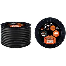 R3bk4-100 Metra Electronics/heise 100ft 4 Awg Black Cca Viceseries Power Cable