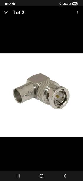 Miles Tek 10-03908 Milestek Bnc Right-angle Adapter 75-ohm No. Pack Of 32