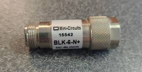 Blk-6-n Mini-circuits Dc Block 50 Ohm 0.01-6 Ghz