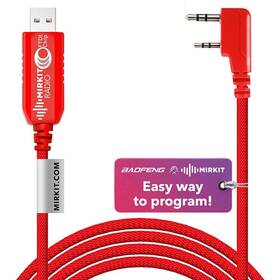 Mirkit 663701228199 Ftdi Usb Programming Cable Model 3 Red For Flashing Analogue Ham Radio Mirkit 663701228199 Ftdi Usb Programming Cable Model 3 Red For Flashing Analogue Ham Radio
