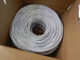 Mc-ct6-plnm-c-wht Monk Cables 1000ft Cat6 Plenum Cable Utp 23awg 550mhz White