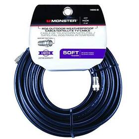 50ftl Monster 050644622700 Video Coaxial Cable