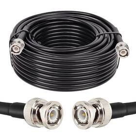 Rg8x Mookeerf 606408798138 Bnc Male To Coaxial Cable 60ft 50 Ohm Ultra Low Loss For Antenn