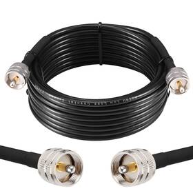 Pl259 Mookeerf 609755091112 Uhf Cable 20ft Cb Coax Rg58 Male To For Rad Pl259 Mookeerf 609755091112 Uhf Cable 20ft Cb Coax Rg58 Male To For Rad