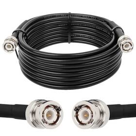 Rg58 Mookeerf 609755091143 Bnc Male To Coax Cable 20ft 50 Ohm Coaxial With Conn Rg58 Mookeerf 609755091143 Bnc Male To Coax Cable 20ft 50 Ohm Coaxial With Conn