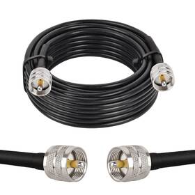 Pl259 Mookeerf 614160518512 Uhf Cable 18ft Cb Coax Rg58 Male To For Rad Pl259 Mookeerf 614160518512 Uhf Cable 18ft Cb Coax Rg58 Male To For Rad