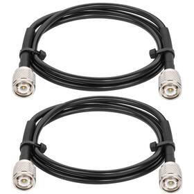 Rg58 Mookeerf 614161411263 Tnc Male To Coax Cable 3ft 2pcs 50 Ohm Coaxial With Conn