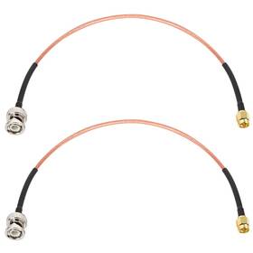 Rg316 Mookeerf 635393651654 Sma Male To Bnc Cable 1ft2 Pack Adapter Cabl Rg316 Mookeerf 635393651654 Sma Male To Bnc Cable 1ft2 Pack Adapter Cabl