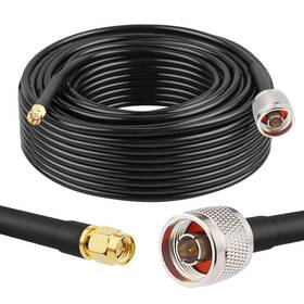 Rg58 Mookeerf 635403012246 N Male To Sma Cable 75ft Low Loss 50 Ohm For Wifi Ro