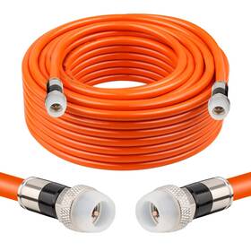 Mookeerf 635405407675 Coaxial Cable 50ft Rg6 With Weatherproof Rubber Boot Direct Bur