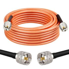 Rg142 Mookeerf 639394178783 Cb Coax Cable Uhf Male To Digital Coaxial 25ft High Power Low L Rg142 Mookeerf 639394178783 Cb Coax Cable Uhf Male To Digital Coaxial 25ft High Power Low L