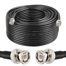Mookeerf 639394179056 Bnc Male To Coax Cable 150ft 50 Ohm Antenna Extension